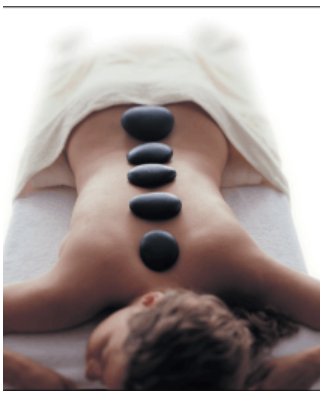 Hot Stone Massage.